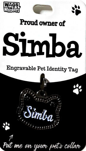 Picture of SIMBA CAT BLANK ID TAG